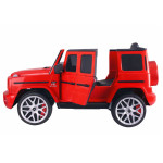Elektrické autíčko - Mercedes G63 S306-1 - červené
